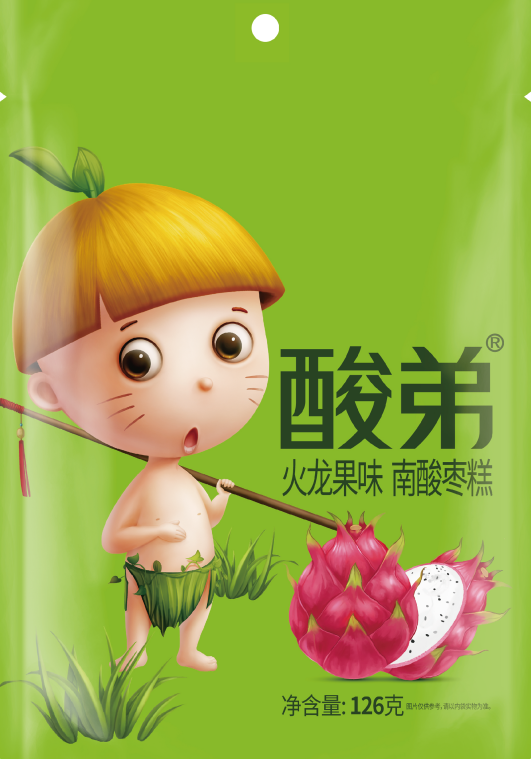 酸弟南酸棗糕火龍果味